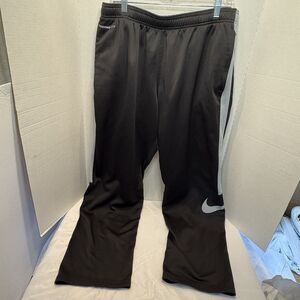 Nike Therma Fit Performance Black/Gray Sweatpants Size 2XL